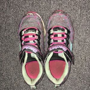 Beautiful multicolored girls sketchers